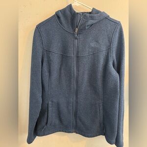 The Northface woman’s full zip sweater hoodie size large